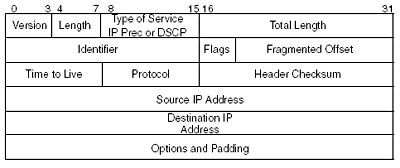 IP packet's header image